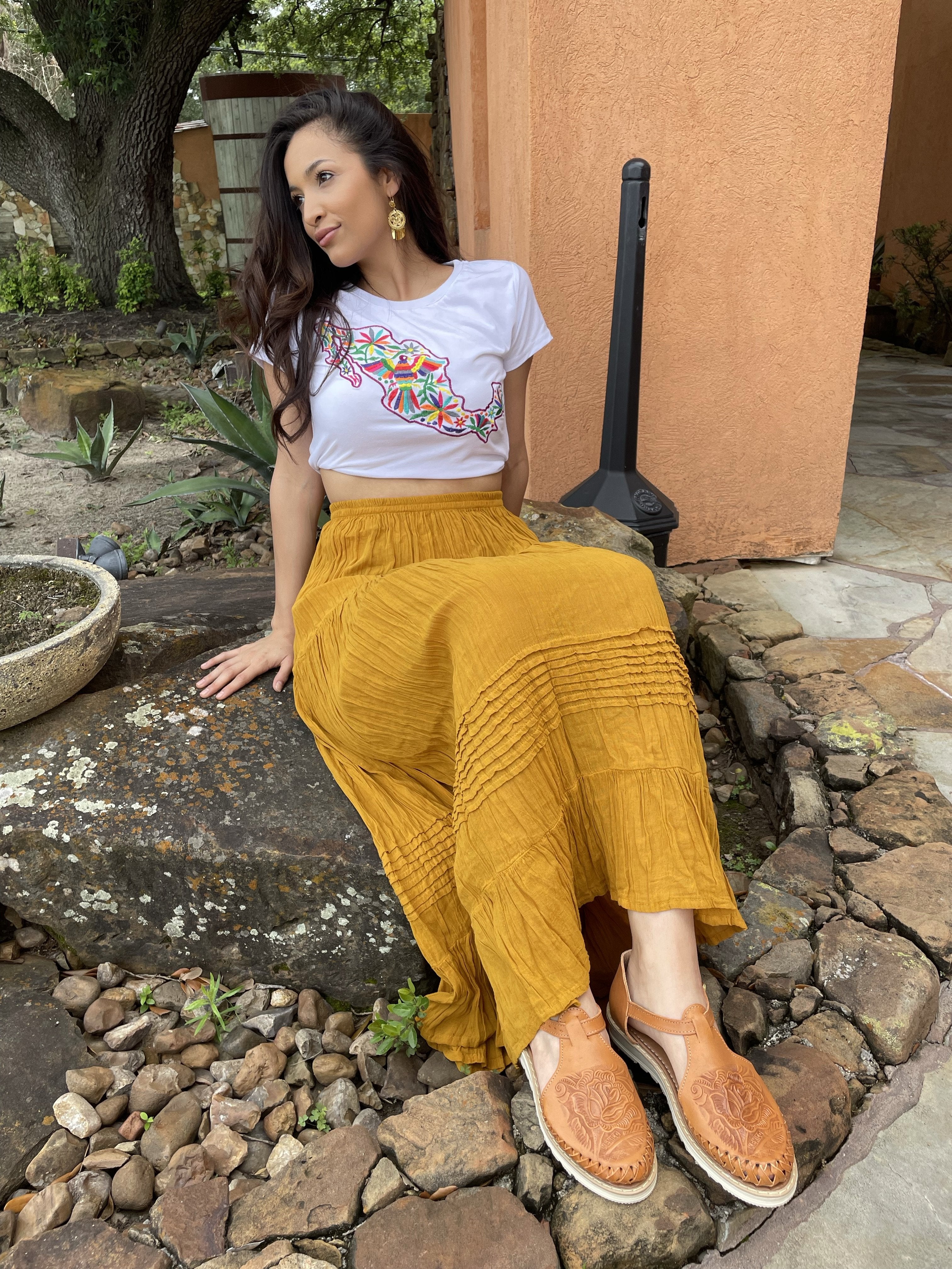 MEXI BOHO SKIRT