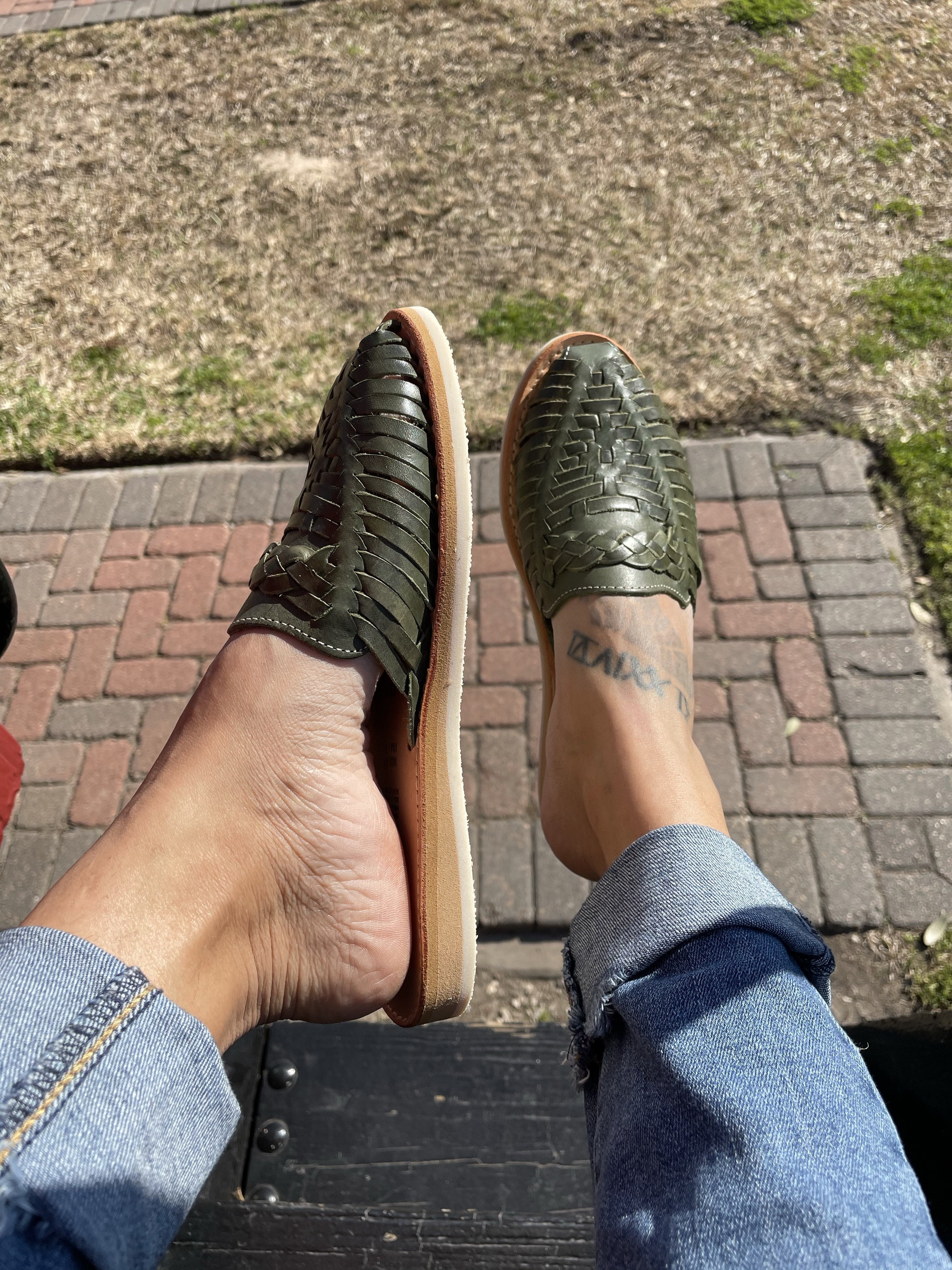TOBOGANES MULE - VERDE OLIVA