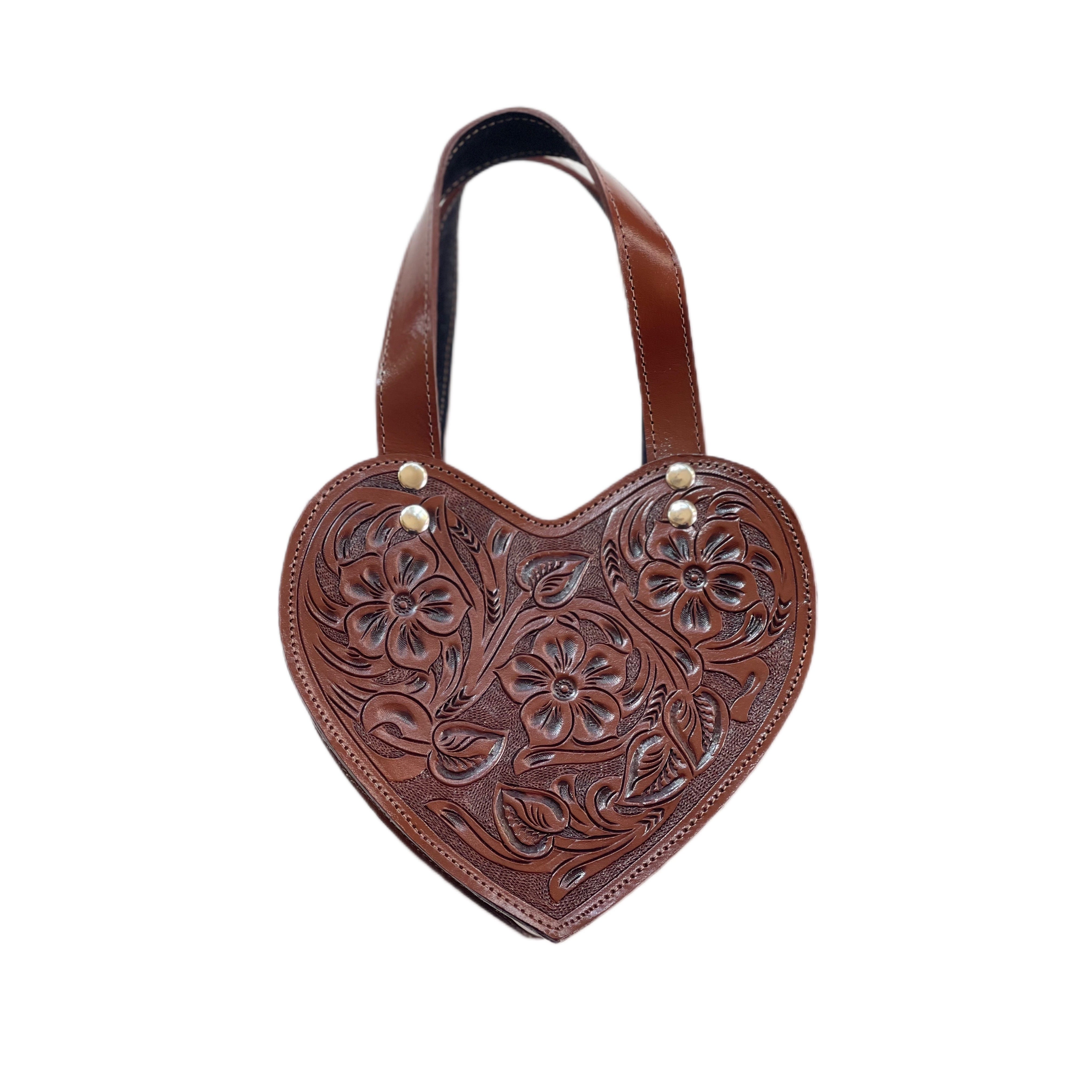 BROWN - CORAZON HANDBAG