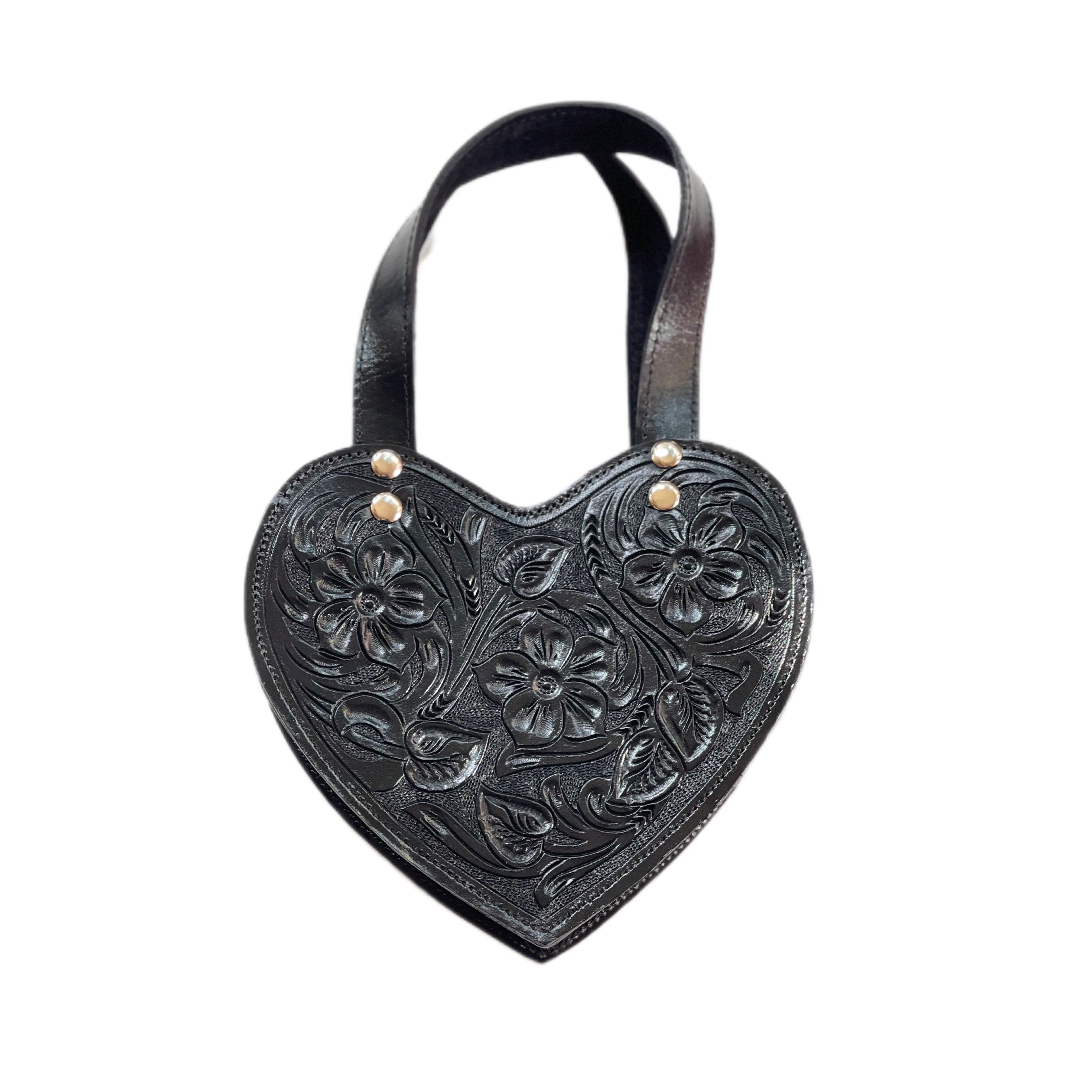 CORAZON BLACK HANDBAG