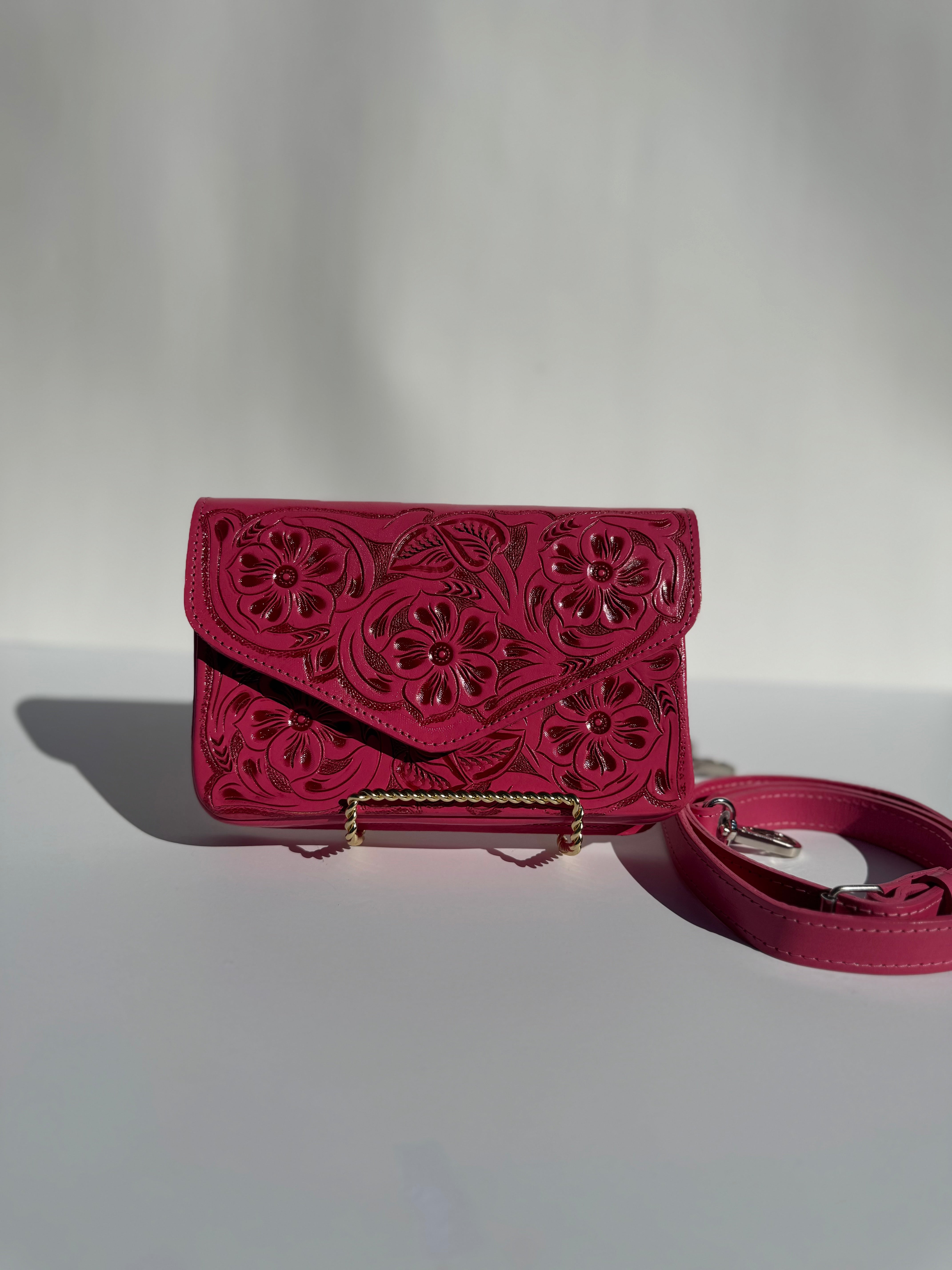 MARIA ELENA HANDBAG - ROSA MEXICANO
