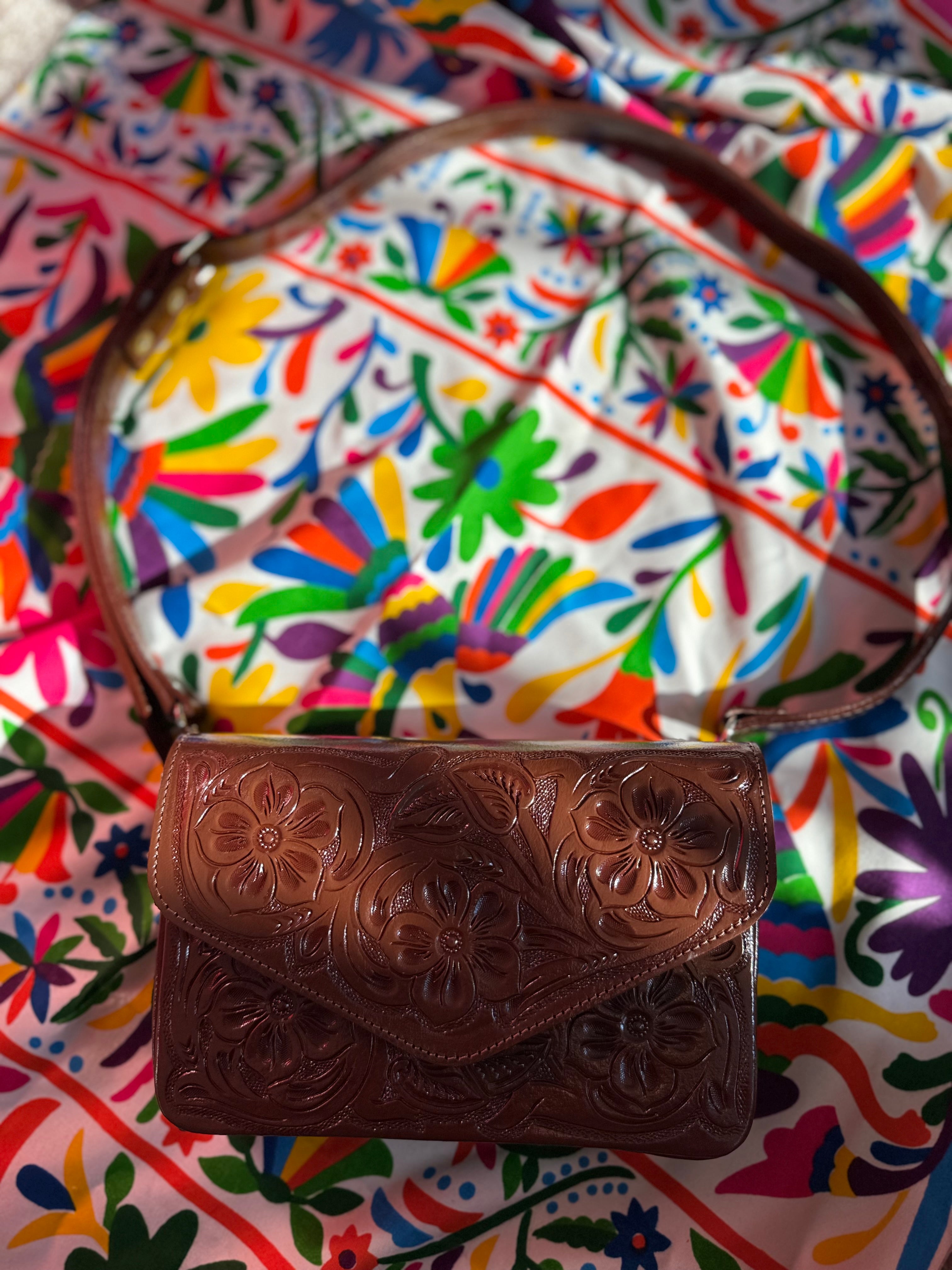 MARIA ELENA HANDBAG - CHOCOLATE BROWN