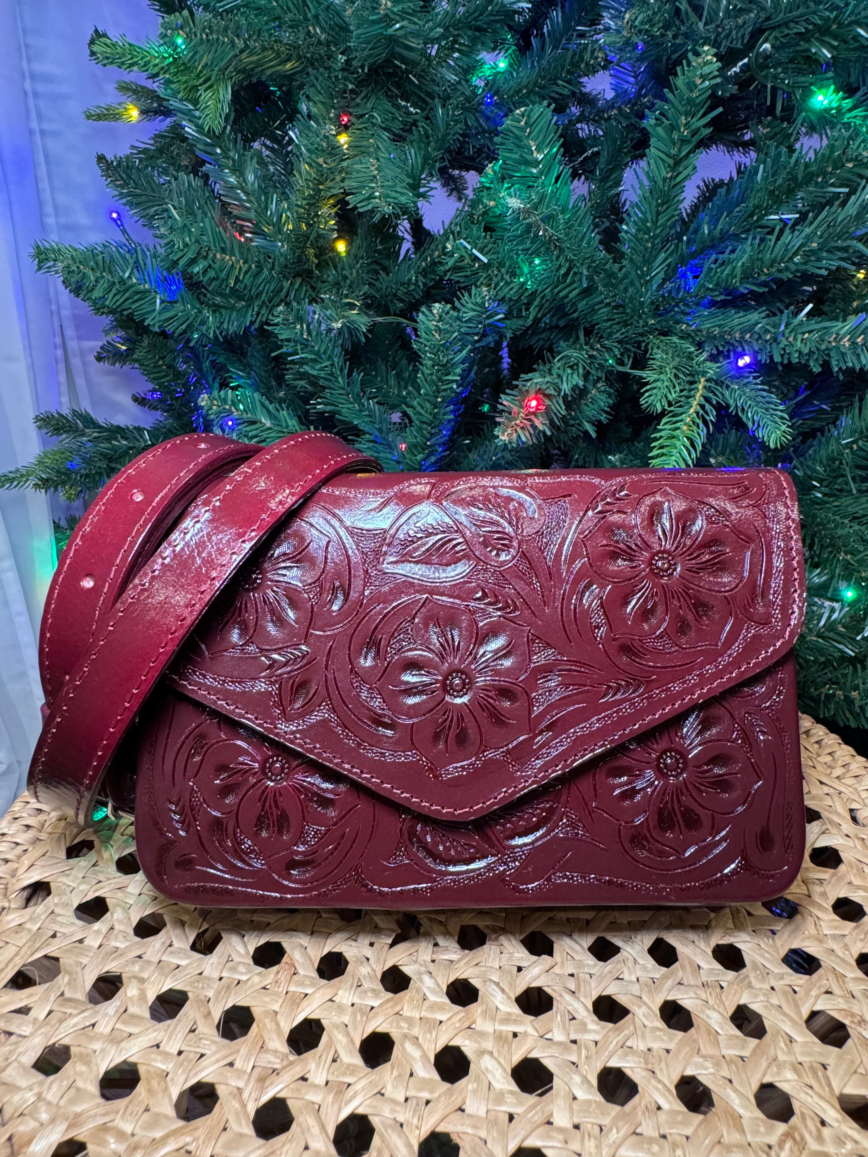 MARIA ELENA BAG - MERLOT