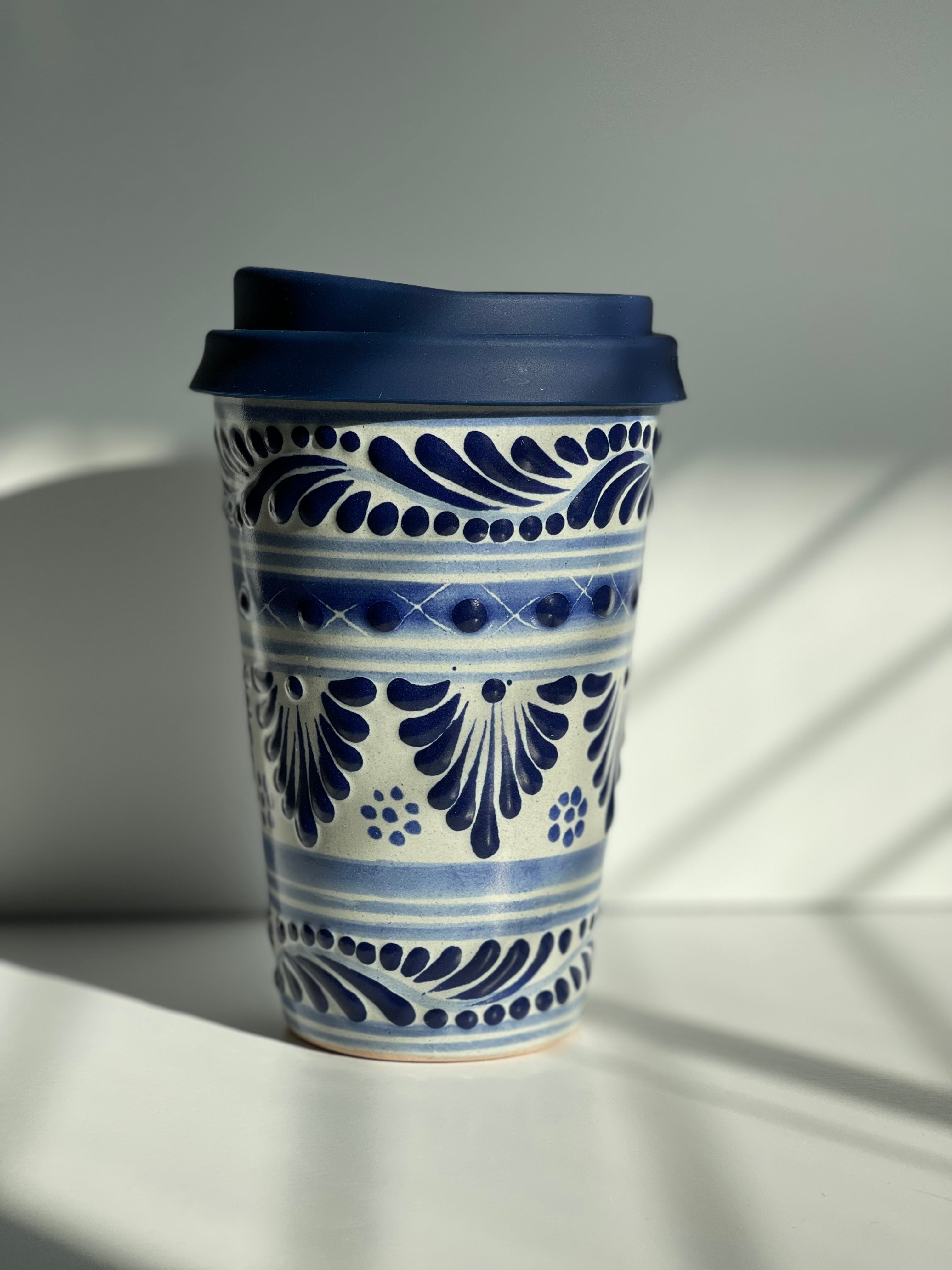 TAZA DE CAFE - AZUL