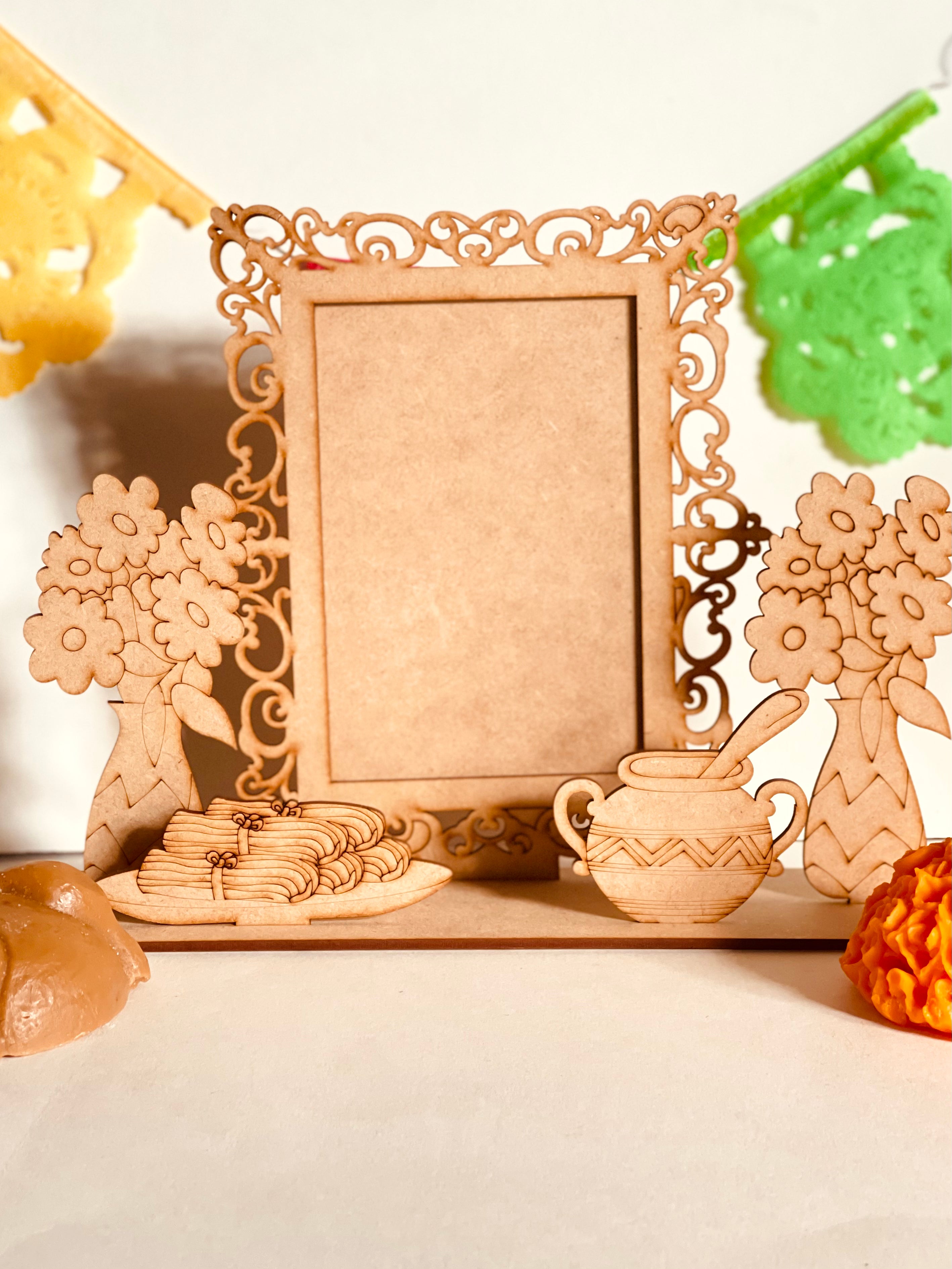 MINI OFRENDA PHOTO FRAME DIY