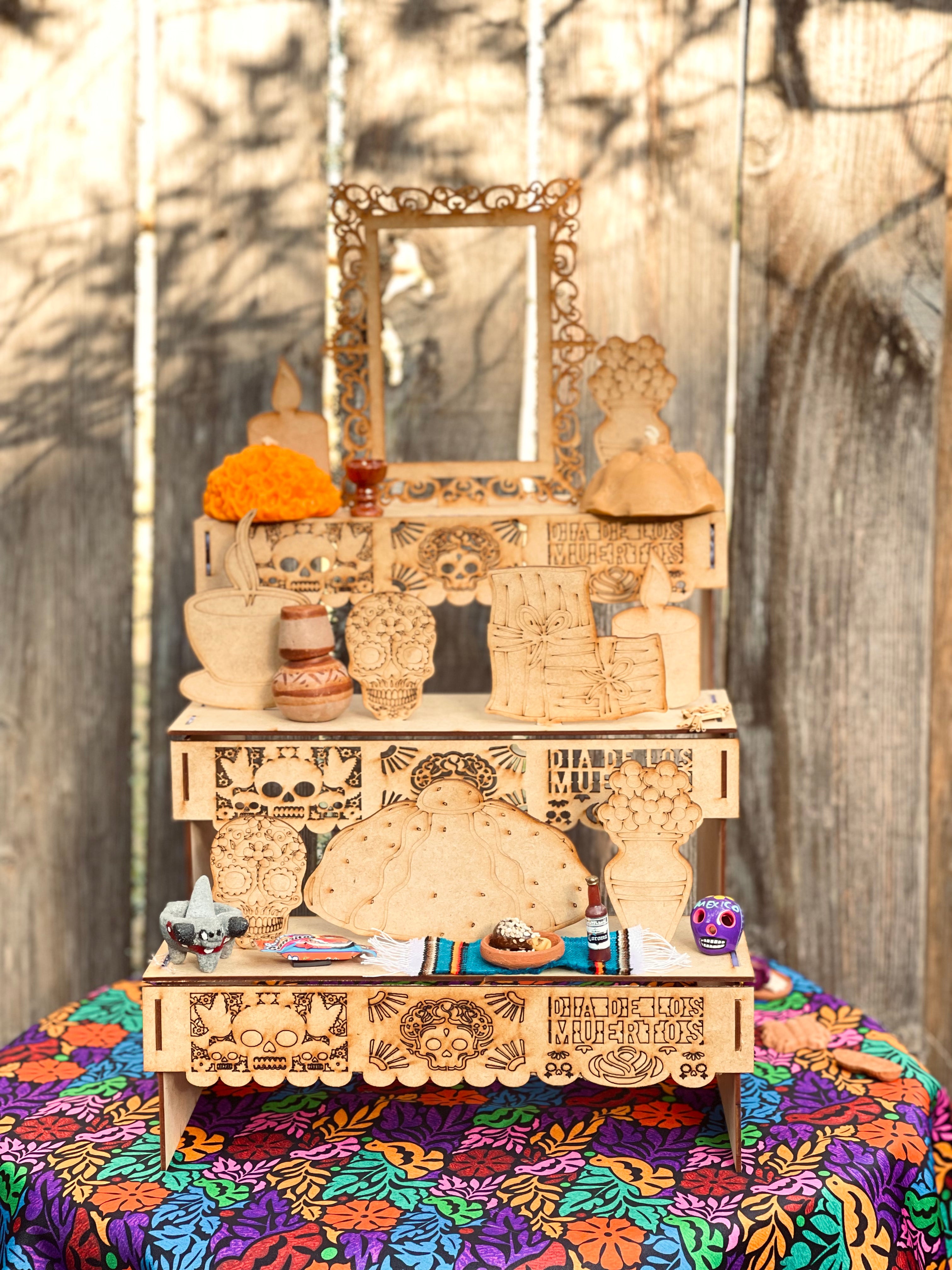 DIA DE LOS MUERTOS DIY ALTAR - PHOTO FRAME