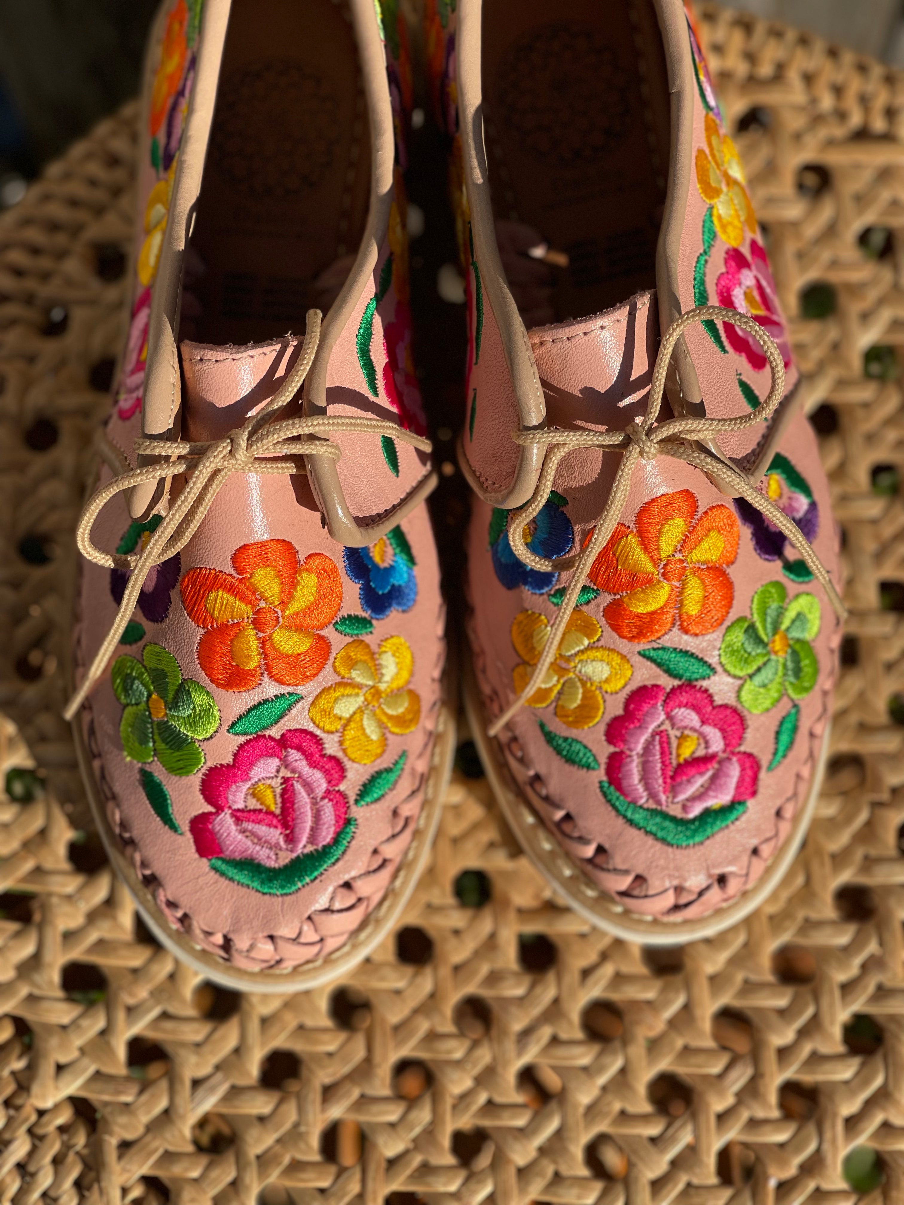 FLORES LOAFERS - ROSA PASTEL