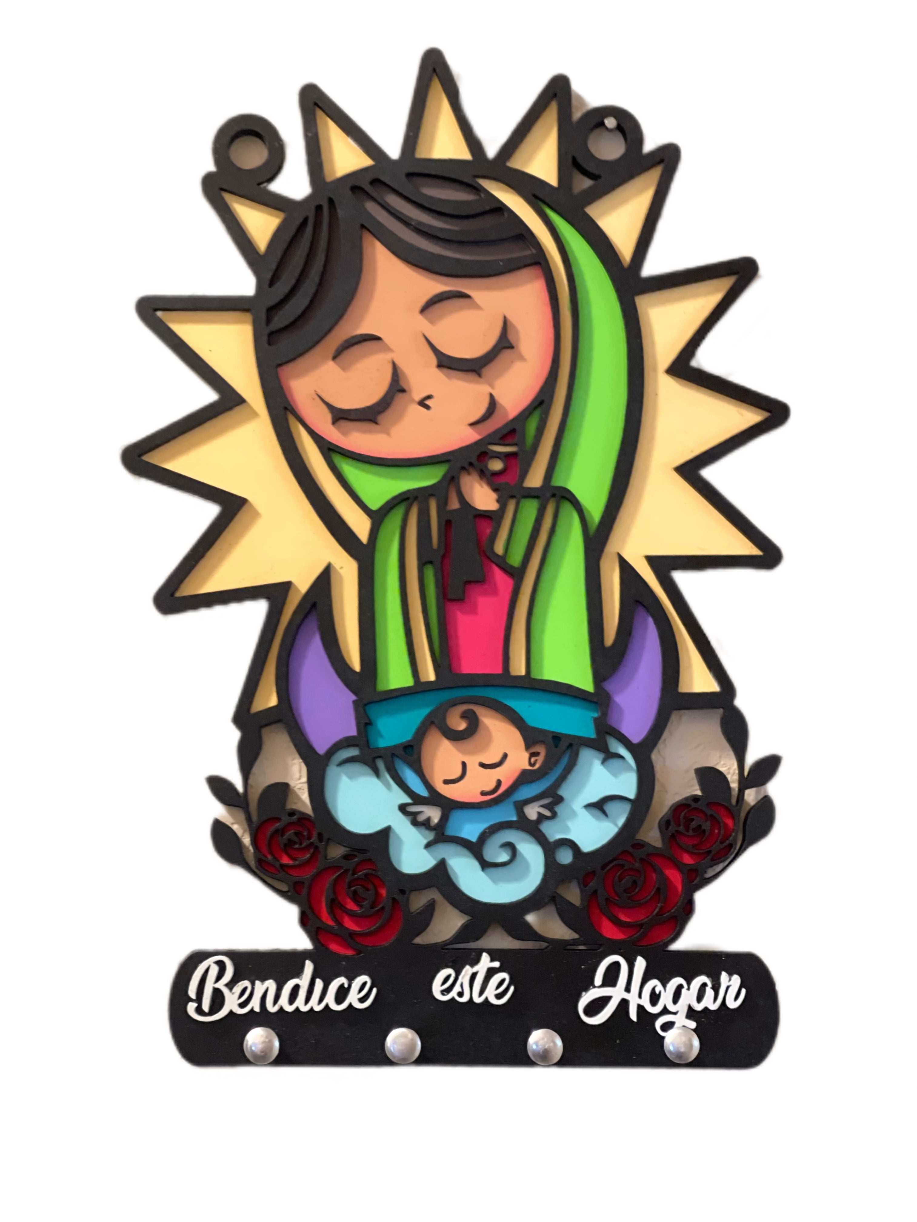 VIRGENCITA - WALL KEY HOLDER