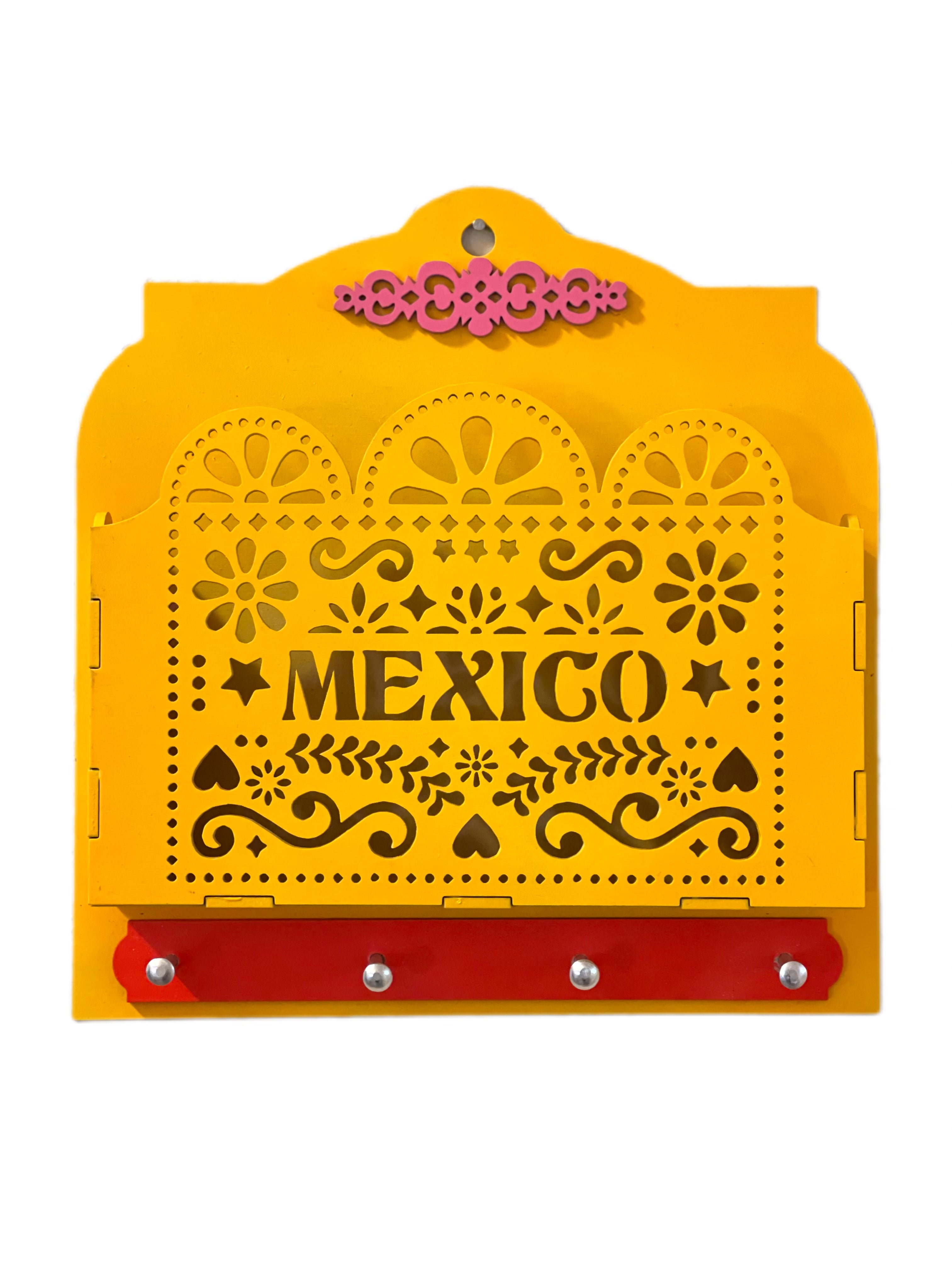 MEXICO - WALL KEY/ENVELOPE HOLDER