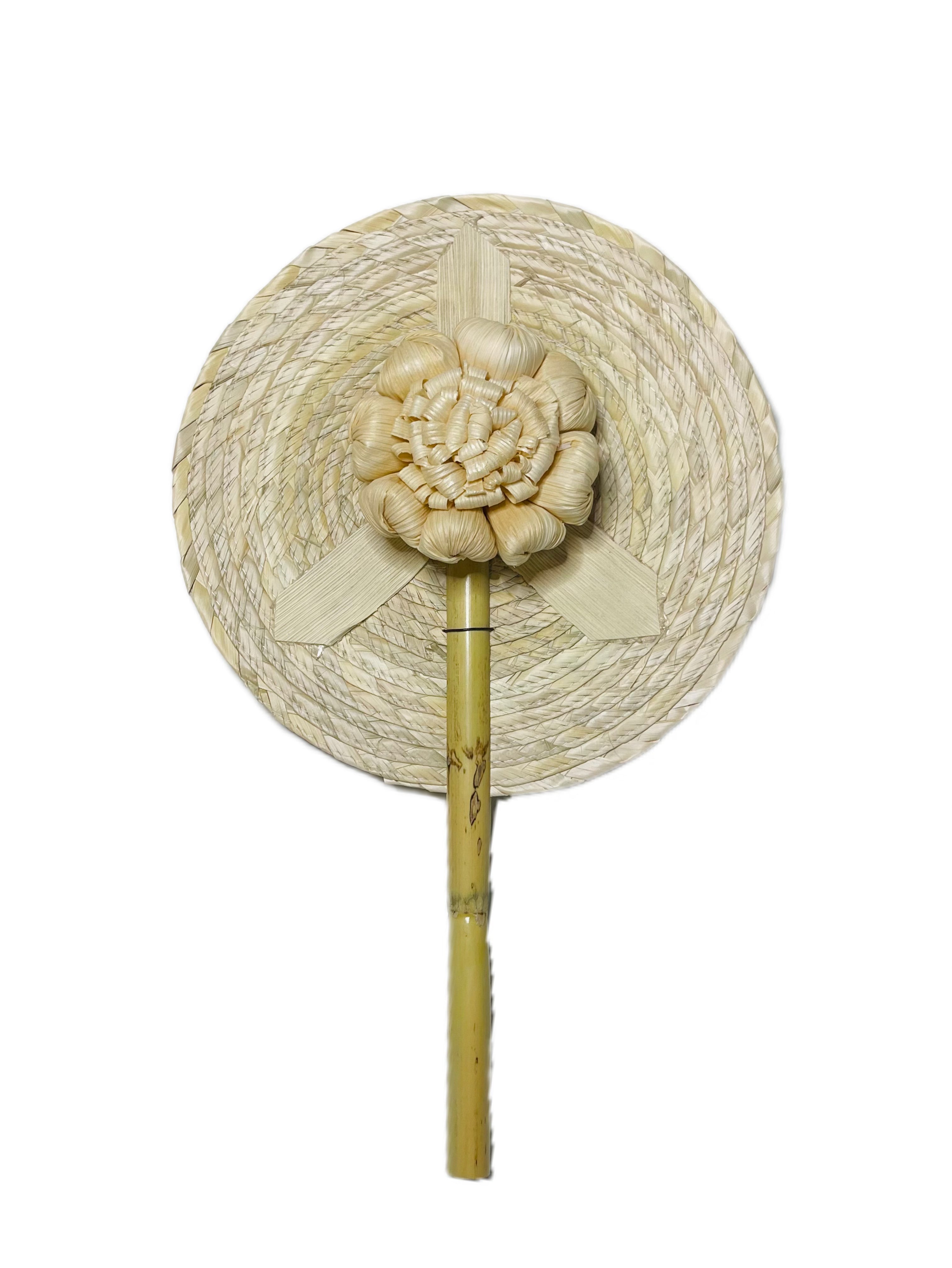 ROUND STRAW FAN