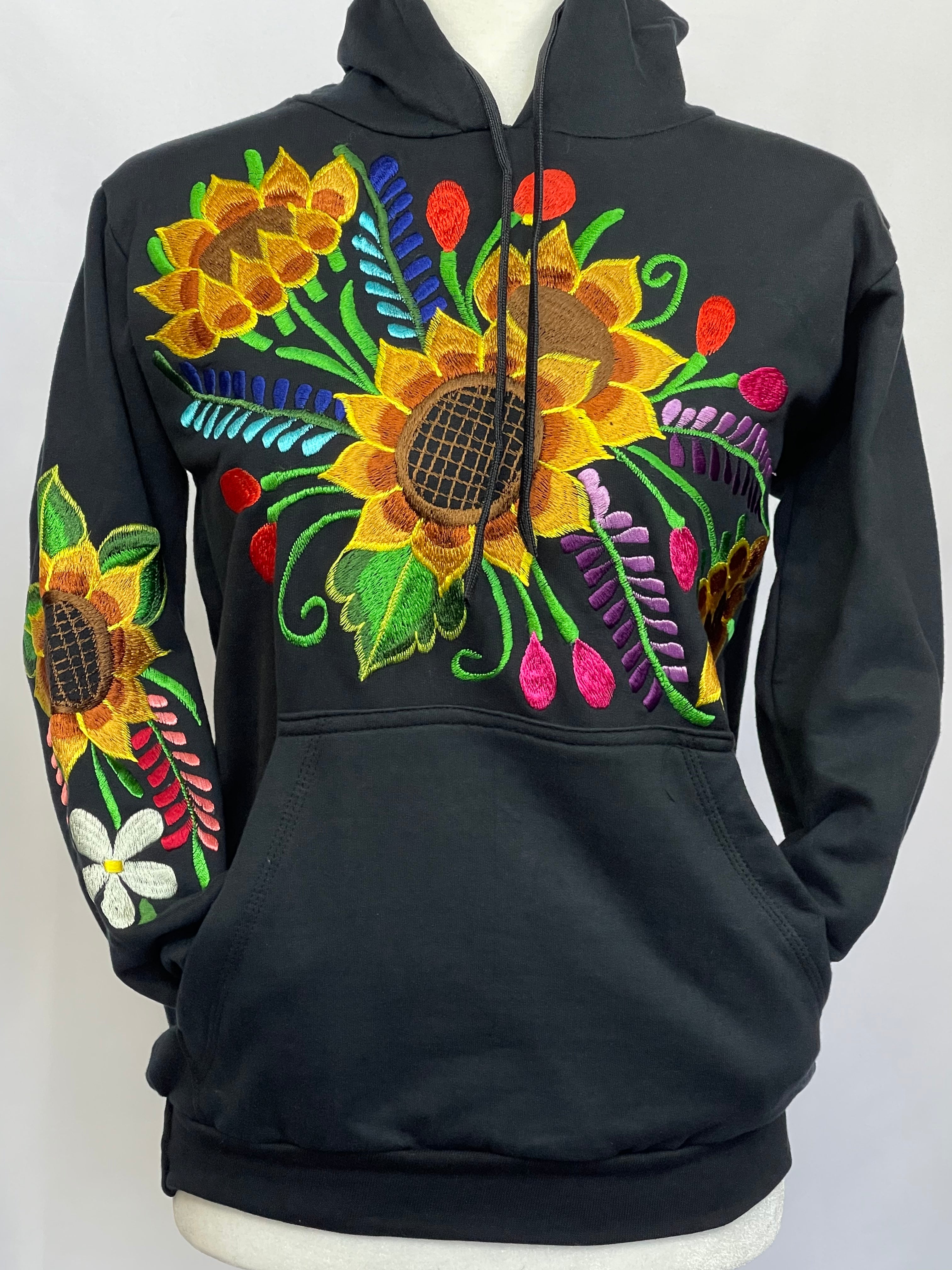 SUDADERA FLORECITAS